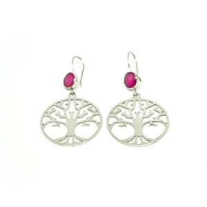 Arbol de la vida Pendant Earrings
