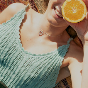 The 4 Elements: Earth Silver Necklace