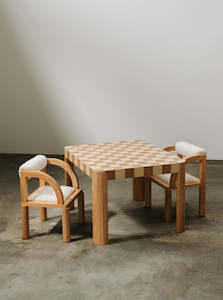 Products: Quinn Checkerboard Table nuage-interiors-nz