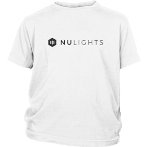 T-shirt: Nulights Youth T-Shirt White