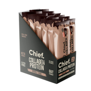 Products: Chief collagen double chocolate protein bar - Nurture Co Leader in Wellness