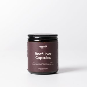 Mitchells Beef Liver Capsules - Nurture Co Leader in Wellness