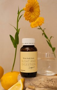 Products: Whole Health Studio Bloat and Digestion Support - Nurture Co Leader in Wellness