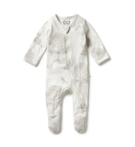 SALE : Kids Clothin: Wilson & Frenchy Welcome To The World Zipsuit W Feet - SALE-Baby Sale : Kids Clothing NZ : : Kid Republic - W24 Wilson & Frenchy