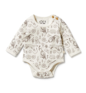 Wilson & Frenchy Tribal Woods L/S Bodysuit - SALE-Baby Sale : Kids Clothing &hellip;