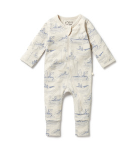 Wilson & Frenchy Sail Away Zipsuit W Feet - SALE-Baby Sale : Kids Clothing N&hellip;