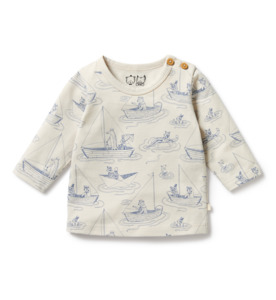 Wilson & Frenchy Sail Away L/S Top - SALE-Baby Sale : Kids Clothing NZ : : K&hellip;