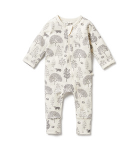 Wilson & Frenchy Woodland Zipsuit W Feet - SALE-Baby Sale : Kids Clothing NZ&hellip;
