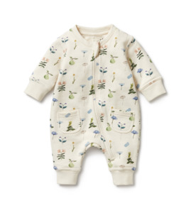 Wilson & Frenchy Petit Garden Terry Growsuit - SALE-Baby Sale : Kids Clothin&hellip;