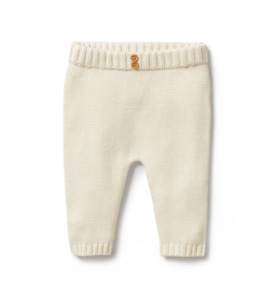 Wilson & Frenchy Ecru Knitted Legging - SALE-Baby Sale : Kids Clothing NZ : &hellip;