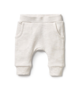 Wilson & Frenchy Oatmeal Quilted Pant - SALE-Baby Sale : Kids Clothing NZ : &hellip;
