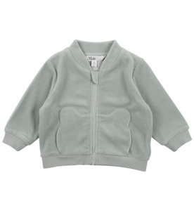 Bebe Sage Velour Baby Jacket - SALE-Baby Sale : Kids Clothing NZ : : Kid Republic - W23 Bebe