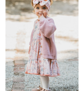 Fox & Finch Poppy Print Baby Dress - SALE-Baby Sale : Kids Clothing NZ : : K&hellip;