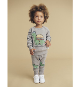 Huxbaby Burgersaurus Sweatshirt - SALE-Baby Sale : Kids Clothing NZ : : Kid Repu&hellip;