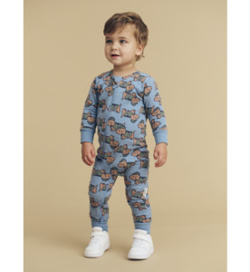 Huxbaby Dino Dog Romper - SALE-Baby Sale : Kids Clothing NZ : : Kid Republic - W&hellip;