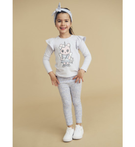 Huxbaby Glitter Caticorn Frill Top - SALE-Baby Sale : Kids Clothing NZ : : Kid R&hellip;