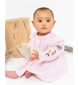 Alex & Ant Grace Set - Pink/White Strike - SALE-Baby Sale : Kids Clothing NZ&hellip;