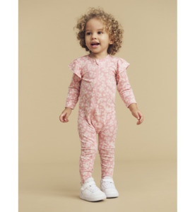 Huxbaby Peek A Boo Bunny Frill Romper - SALE-Baby Sale : Kids Clothing NZ : : Ki&hellip;