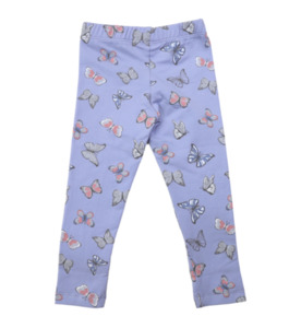 Korango Butterfly Print Legging - Blue Herron - SALE-Girls Sale : Kids Clothing &hellip;