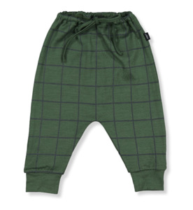 LFOH Asher Dropcrotch Pants - Forest Check - SALE-Girls Sale : Kids Clothing NZ &hellip;