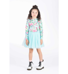 Rock Your Kid Blue Garden L/S Circus Dress - SALE-Girls Sale : Kids Clothing NZ &hellip;