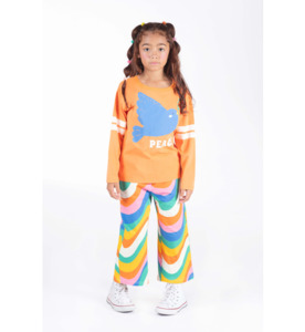 Rock Your Kid Peace Dove L/S T-Shirt - SALE-Girls Sale : Kids Clothing NZ : : Ki&hellip;
