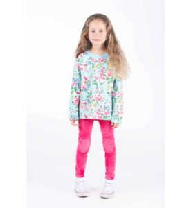 Rock Your Kid Blue Garden L/S T-Shirt - SALE-Girls Sale : Kids Clothing NZ : : K&hellip;