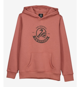 SALE : Kids Clothin: Swanndri Original V2 Printed Hoodie - Dusty Rose/Coffee - SALE-Girls Sale : Kids Clothing NZ : : Kid Republic - W24 Swanndri W25SALE