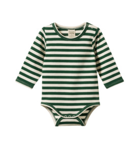 Products: Nature Baby Stretch Jersey L/S Bodysuit - Eden Sea Stripe - BY BRAND-Nature Baby : Kids Clothing NZ : : Kid Republic - W26 Nature Baby D3