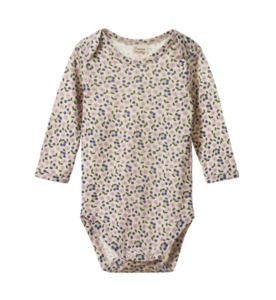 Products: Nature Baby Merino Wool L/S Bodysuit - Briarwood Lilac Print - BY BRAND-Nature Baby : Kids Clothing NZ : : Kid Republic - W26 Nature Baby D3