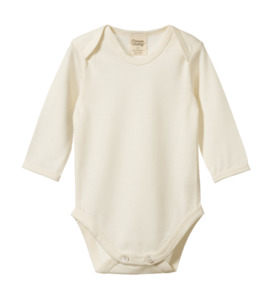 Nature Baby Merino Wool L/S Bodysuit - Natural - BY BRAND-Nature Baby : Kids Clo&hellip;