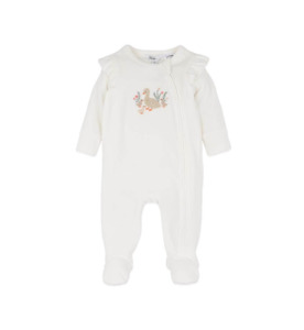 Products: Bebe Emmy Velour Zip Onesie - BY BRAND-Bebe : Kids Clothing NZ : : Kid Republic - W26 Bebe D1
