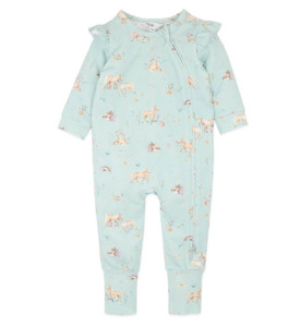 Products: Bebe Winnie Organic L/S Zipsuit - BY BRAND-Bebe : Kids Clothing NZ : : Kid Republic - W26 Bebe D1
