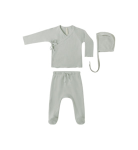 Quincy Mae Take Home Set - Sage - BY BRAND-Quincy Mae : Kids Clothing NZ : : Kid&hellip;