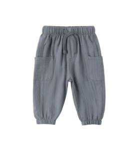 Products: Quincy Mae Luca Pant - Ocean - BY BRAND-Quincy Mae : Kids Clothing NZ : : Kid Republic - W26 Quincy Mae D2