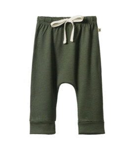 Products: Nature Baby Merino Wool Drawstring Pants - Thyme - BY BRAND-Nature Baby : Kids Clothing NZ : : Kid Republic - W26 Nature Baby D3