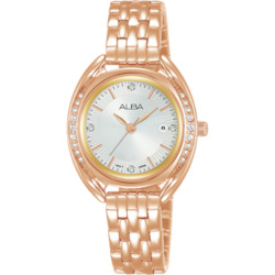 Alba ladies rose gold watch AH7Y78X1