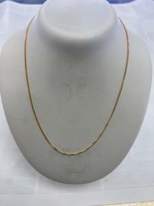 Chains: 9ct pendant chain