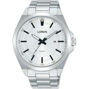 Lorus men’s watch with white dial