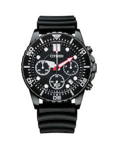Citizen: Citizen chronograph quartz watch with silicone strap A15005-13E