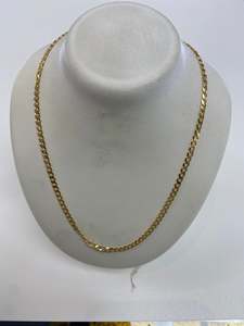 Everything You Might Like These: 9ct curb chain 60cm