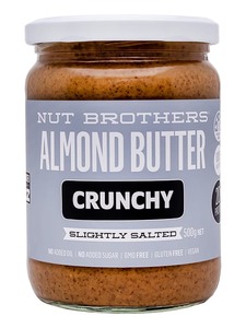 Almond Butter Crunchy and Slightly Salted - 500g