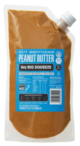 Peanut Butter Smooth & Slightly Salted - 1kg Big Squeeze