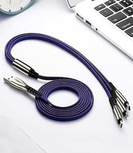 Products: Product TC31: 3IN1 Charging ZINC ALLOY 3IN1 Length 1.2M NuTech