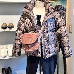 Superette Python Print Puffer - SIZE 10