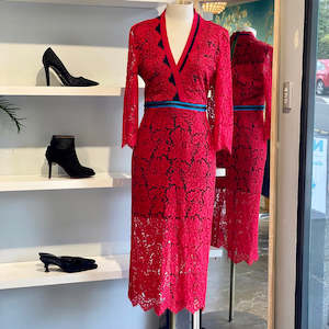 Preen by Thornton Bregazzi Sloan Lace Dress - SIZE M