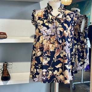 Zimmermann Floral Silk Top - SIZE S/M