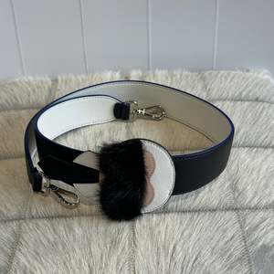 Karl Lagerfeld Karlito Karl Mink Fur You Bag Strap