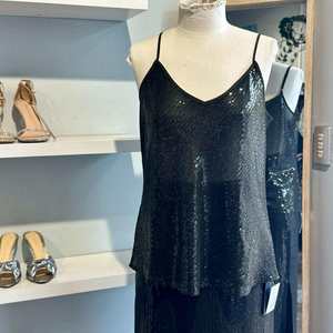 Frontpage: Knuefermann Bobby Sequinned Top - SIZE M BNWT