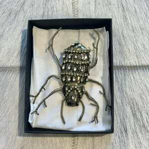 Frontpage: Ann Demeulemeester Beaded Bug Brooch